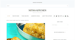 Desktop Screenshot of nithaskitchen.com